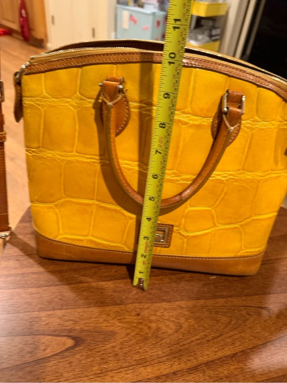 Dooney & Bourke croc embossed